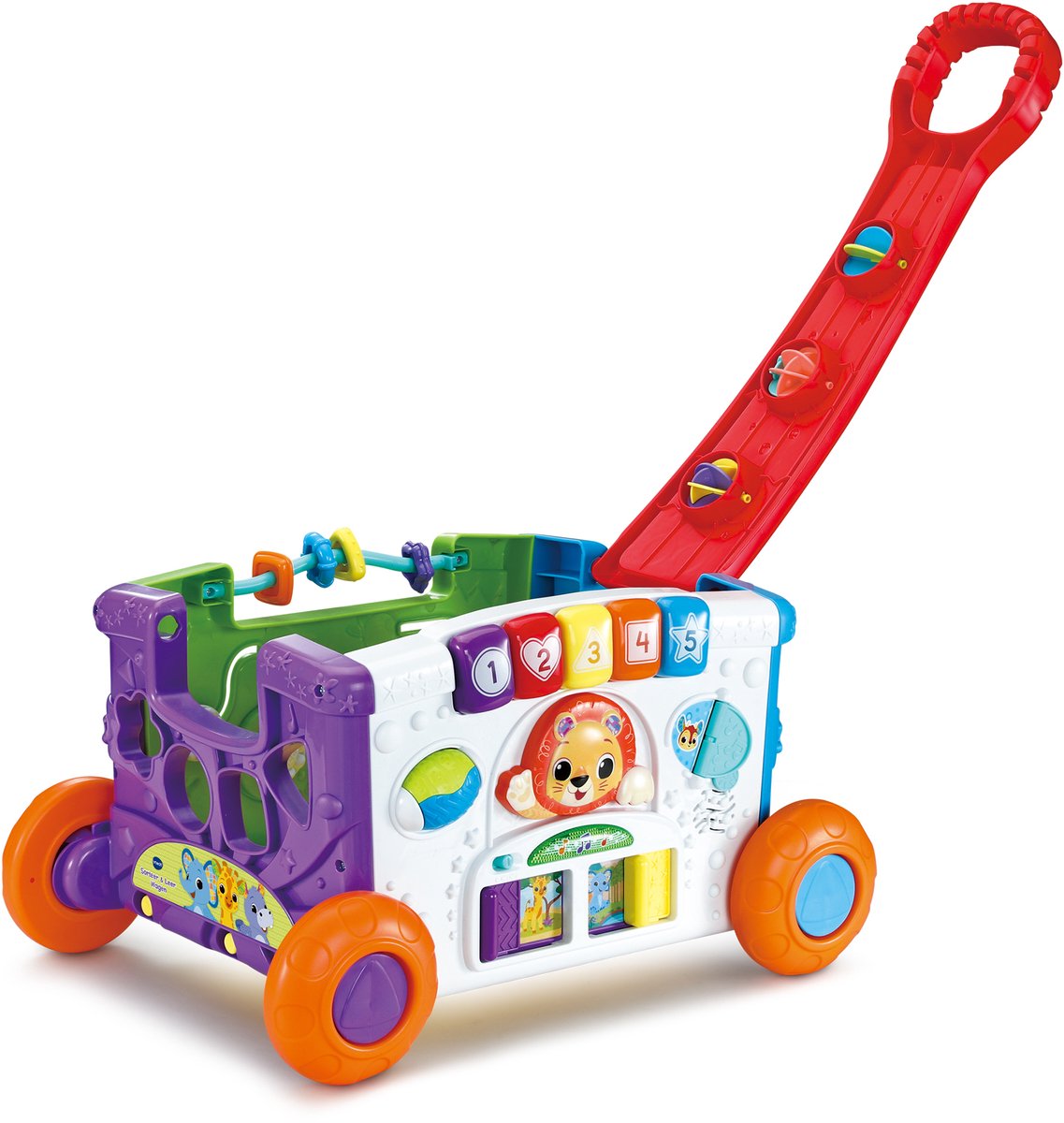VTech Sorteer & Leer Wagen - Educatief Speelgoed voor Peuters.