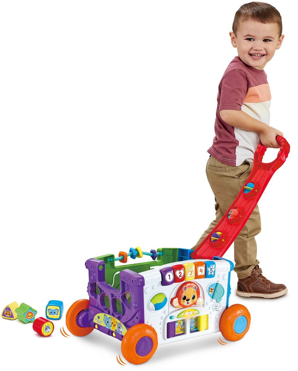 VTech Sorteer & Leer Wagen - Educatief Speelgoed voor Peuters.