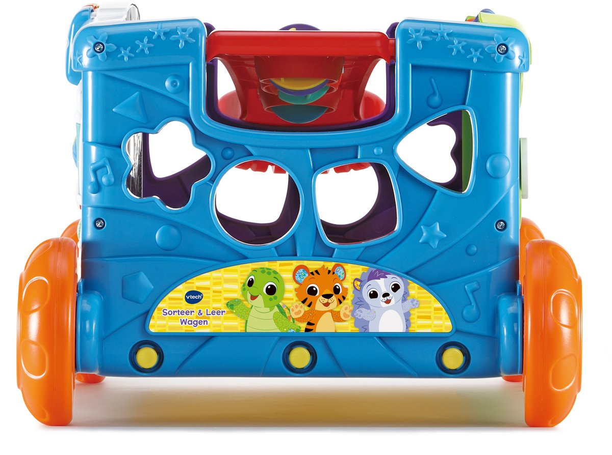 VTech Sorteer & Leer Wagen - Educatief Speelgoed voor Peuters.