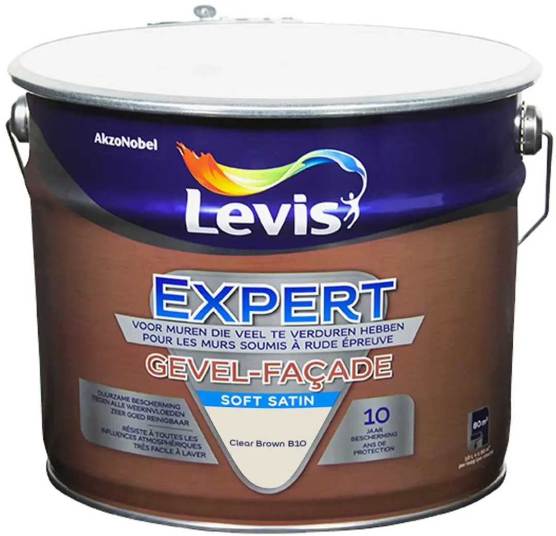 Levi's Expert Gevel Mix Clear Brown B10 Mengverf 10L