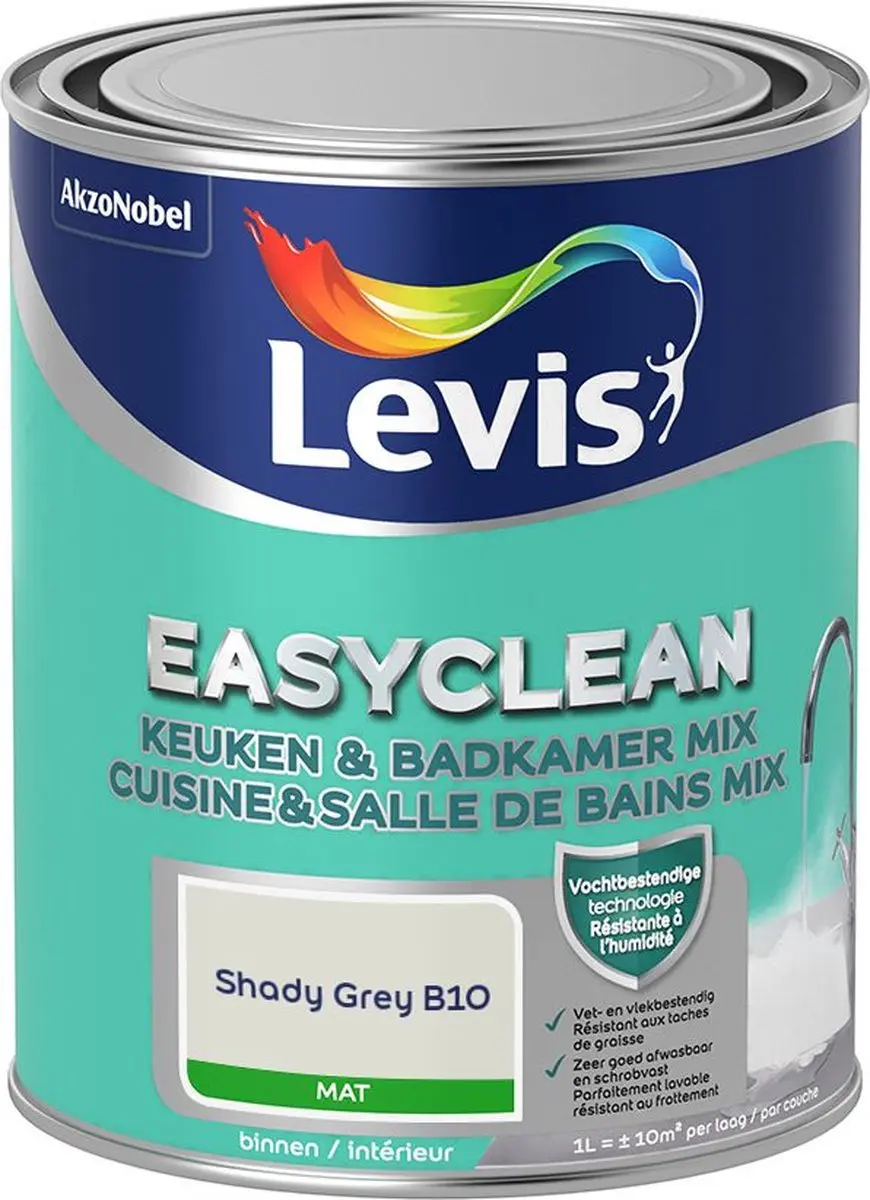 Levi's Easyclean Mengverf Shady Grey B10