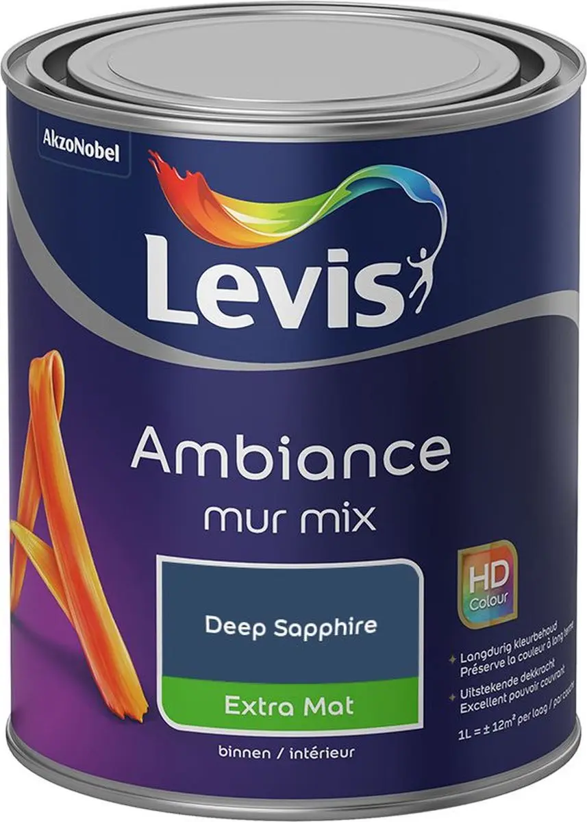 Levi's Ambiance Mur Extra Mat Mix Deep Sapphire