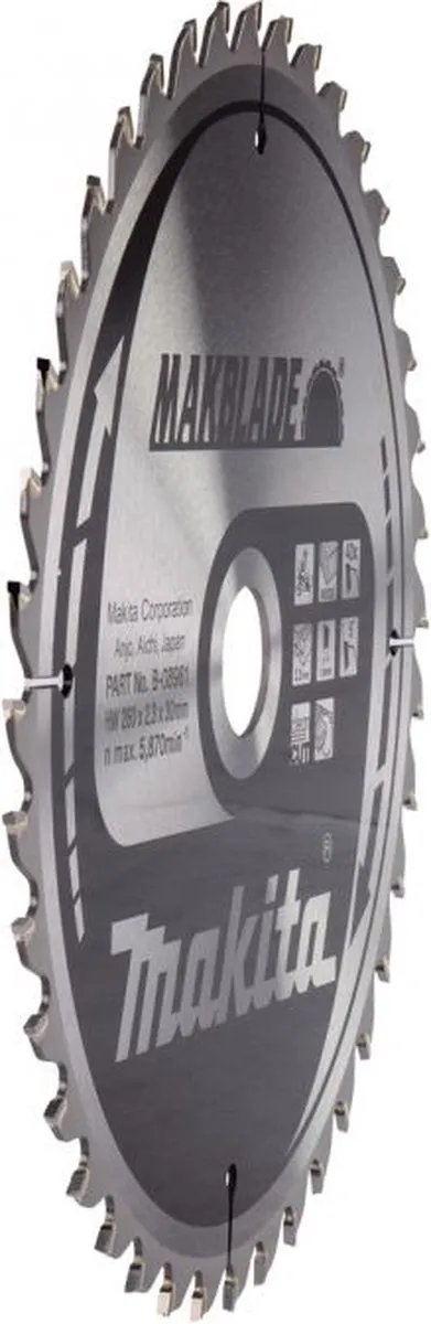 Makita B-08981 Cirkelzaagblad 260mm - 40T