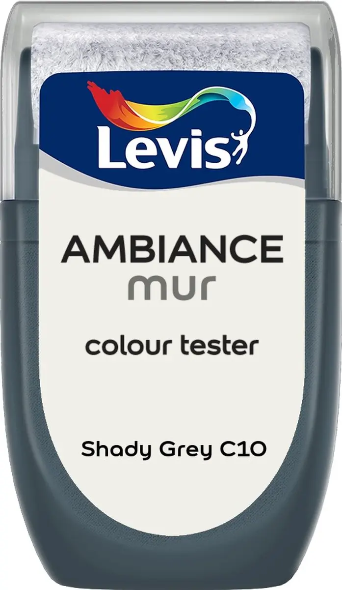 Levi's Muurverf Kleurtester Shady Grey C10