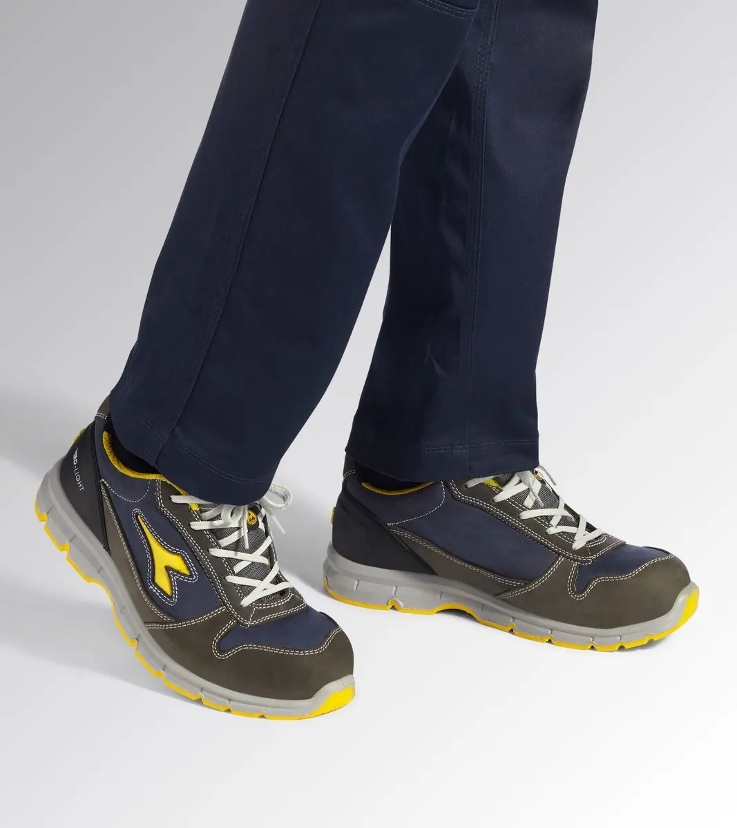 Diadora RUN LOW S3S FO SR C. Rock/INSIGNIA BLUE 44