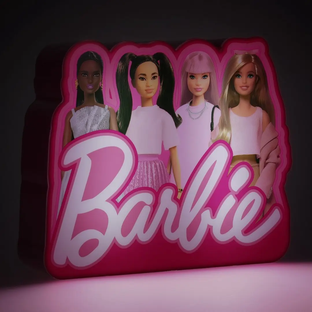 Paladone Barbie Licht Roze Sfeerlamp 16cm - 3x AAA