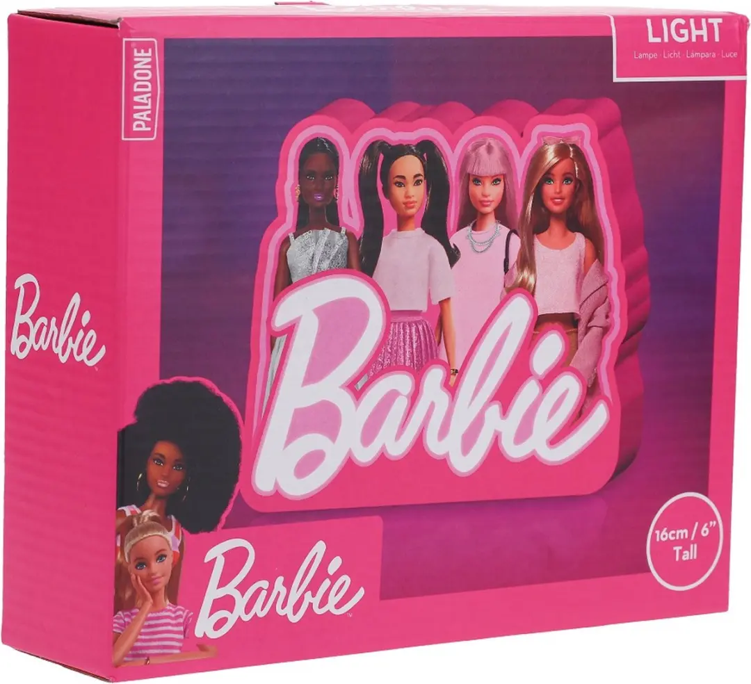 Paladone Barbie Licht Roze Sfeerlamp 16cm - 3x AAA