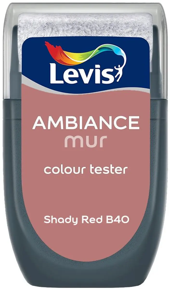 Levi's Muurverf Kleurtester Mat Mix Shady Red B40