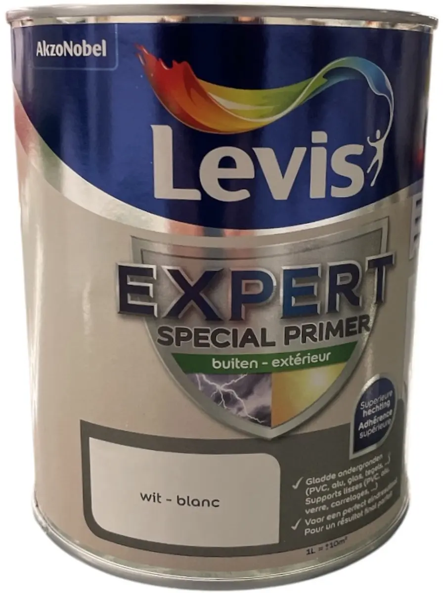 Levi's Lak Expert Special Primer Buiten Wit