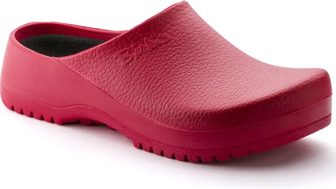 Birkenstock Super Birki rood slippers uni (S)  - Maat 44