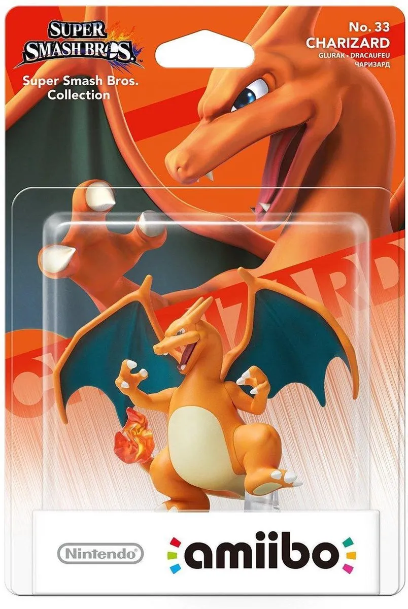 Nintendo Amiibo Charizard Super Smash Bros.
