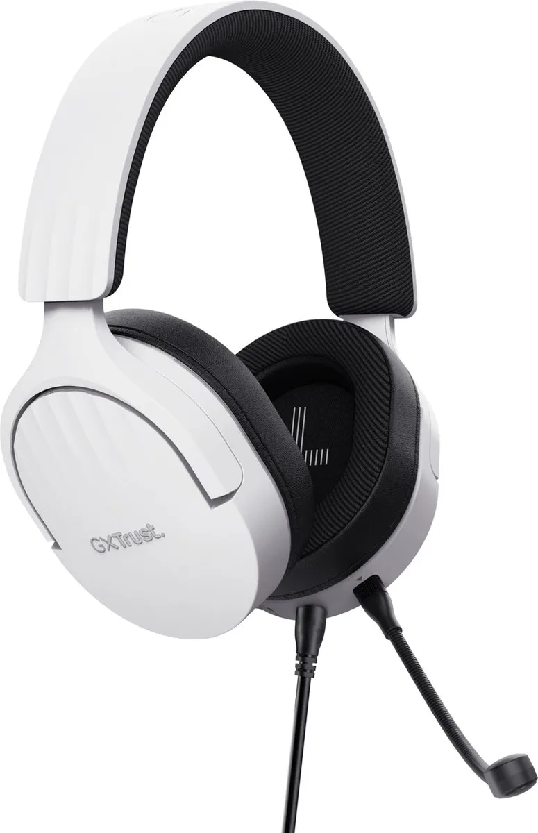 Trust GXT 489 Fayzo Gaming Headset Wit - afbeelding 6 van 6