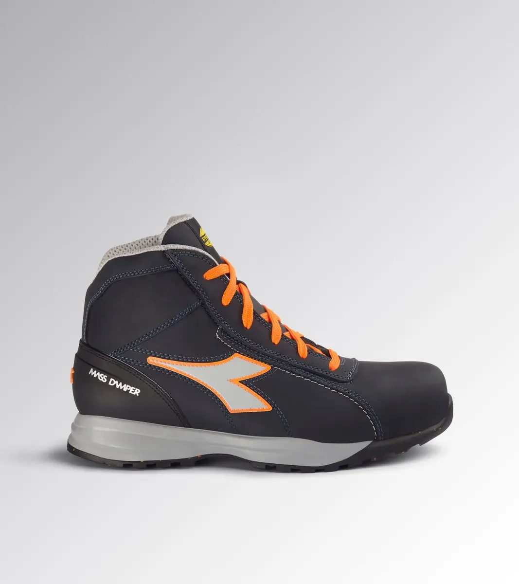 Diadora GLOVE MDS MID S3S FO SR D. Navy/F. Orange 46