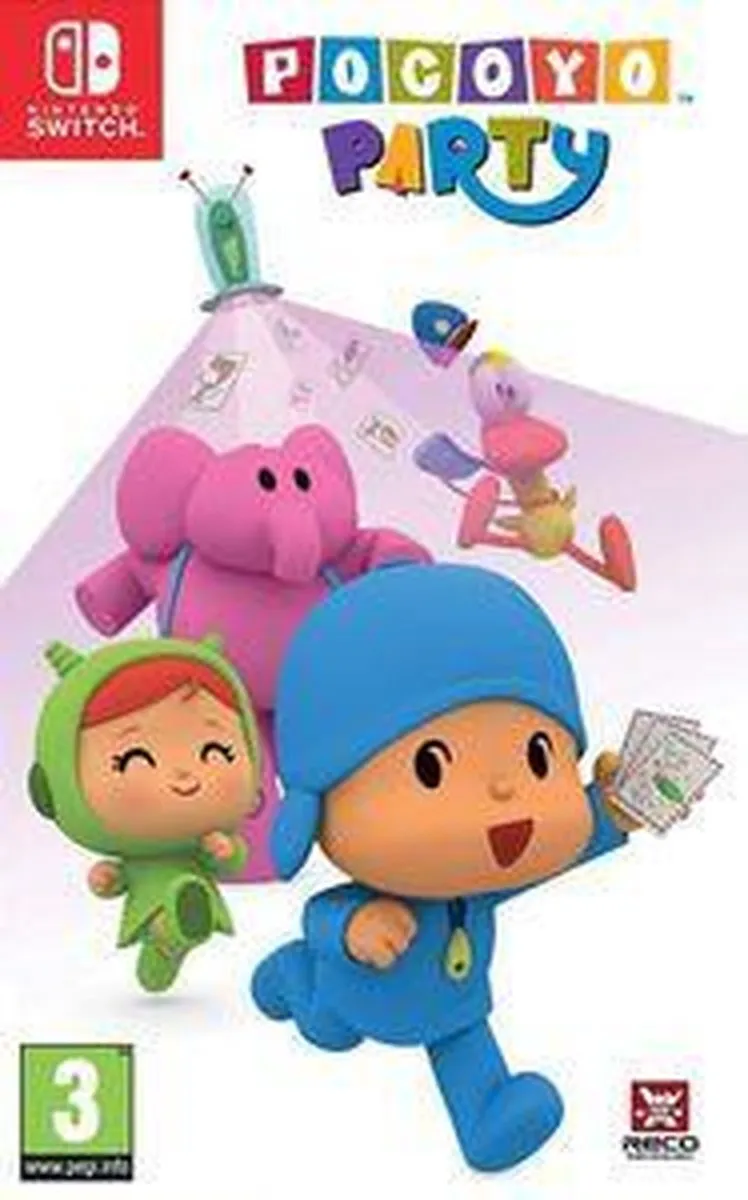 Pocoyo Party (Nintendo Switch) - Code-in-Box