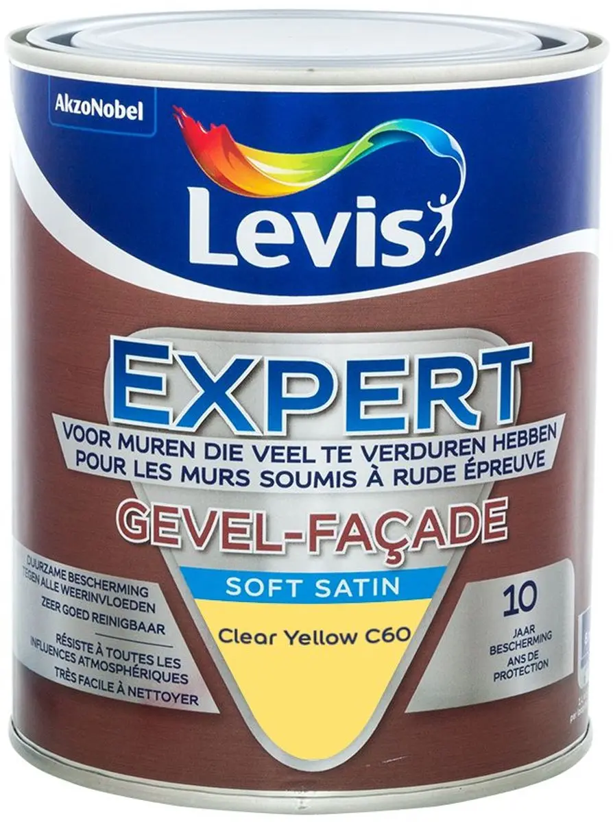 Levi's Expert Gevel Mix Clear Yellow C60 Mengverf 1L