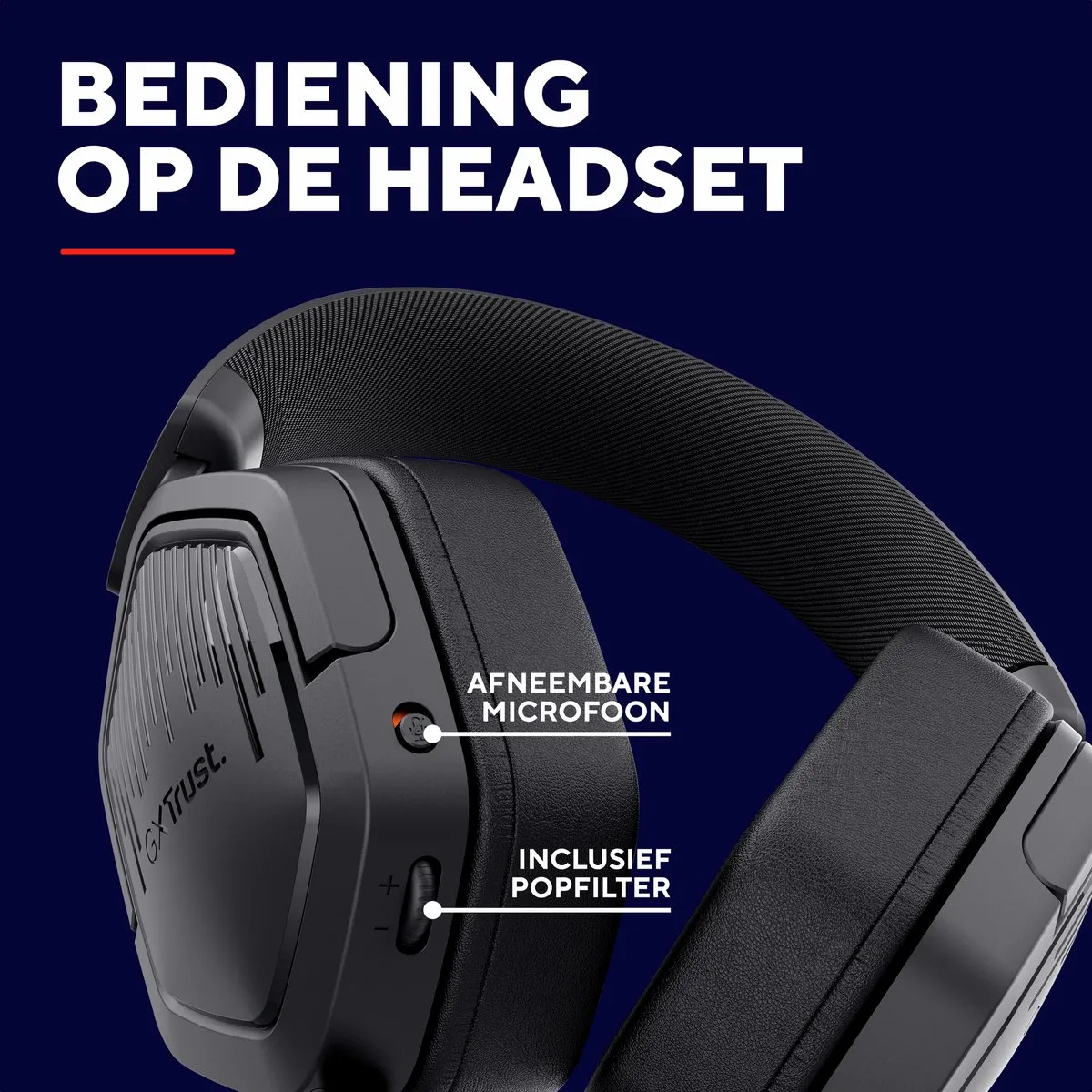 Trust GXT 492 Carus Gaming Headset - PS5/PS4/PC/Switch - 50mm