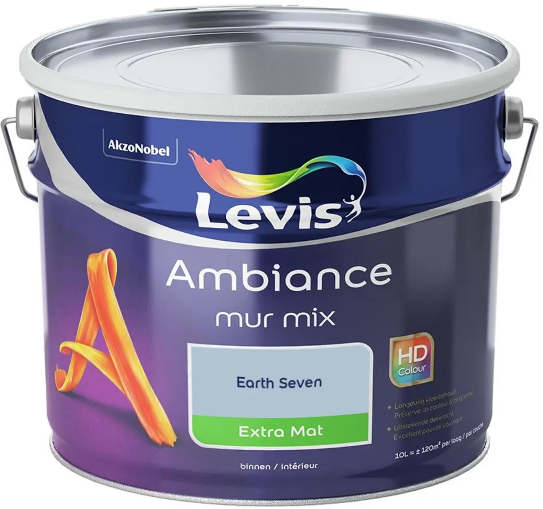 Levi's Ambiance Mur Extra Mat Mix Earth Seven Mengverf 10L