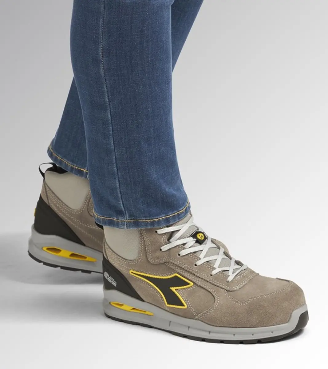 Diadora RUN A.BOX MID S3S FO SR WIND GRAY/WIND GRAY 46