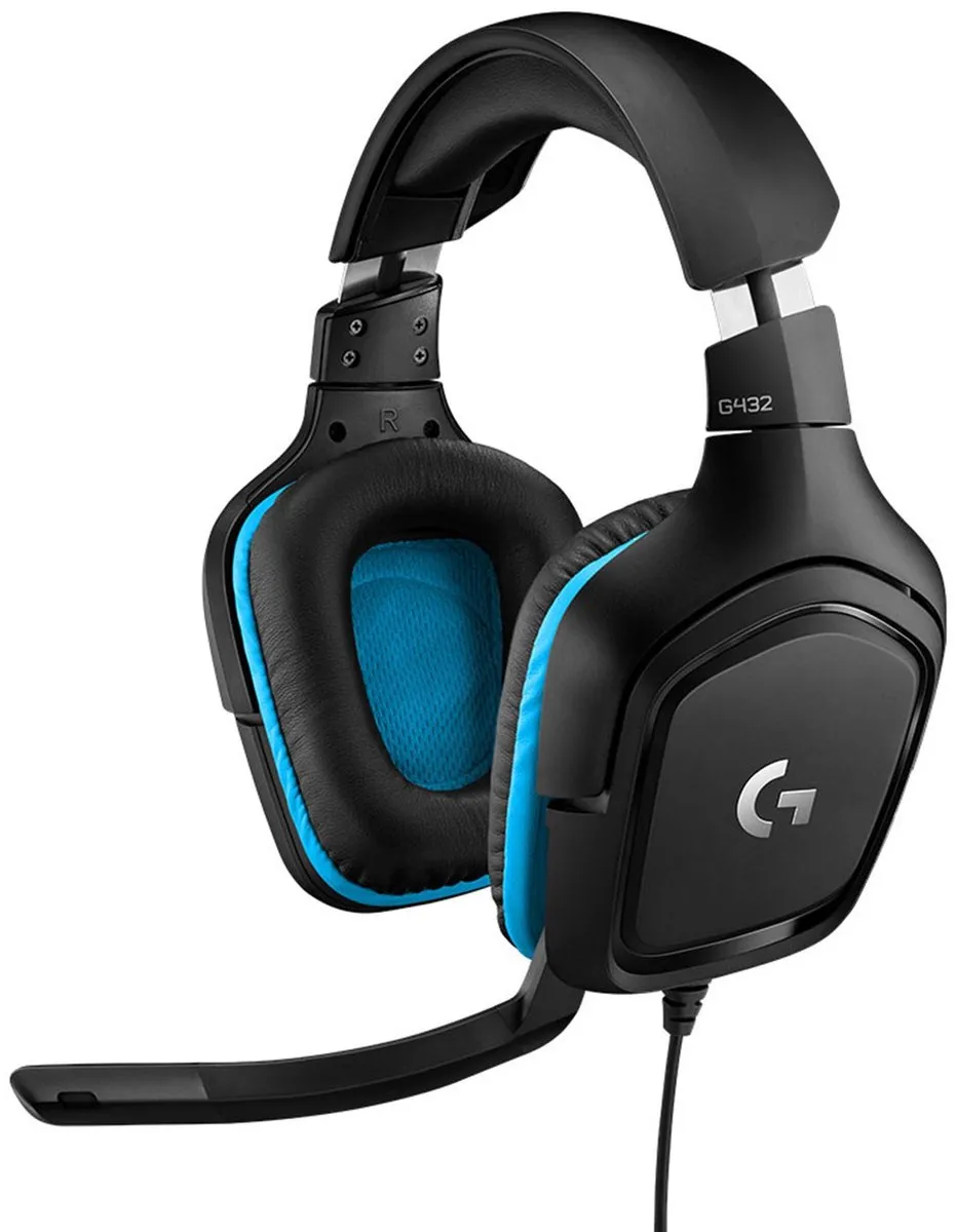 Logitech G G432 Gaming Headset - 50mm Drivers - Zwart