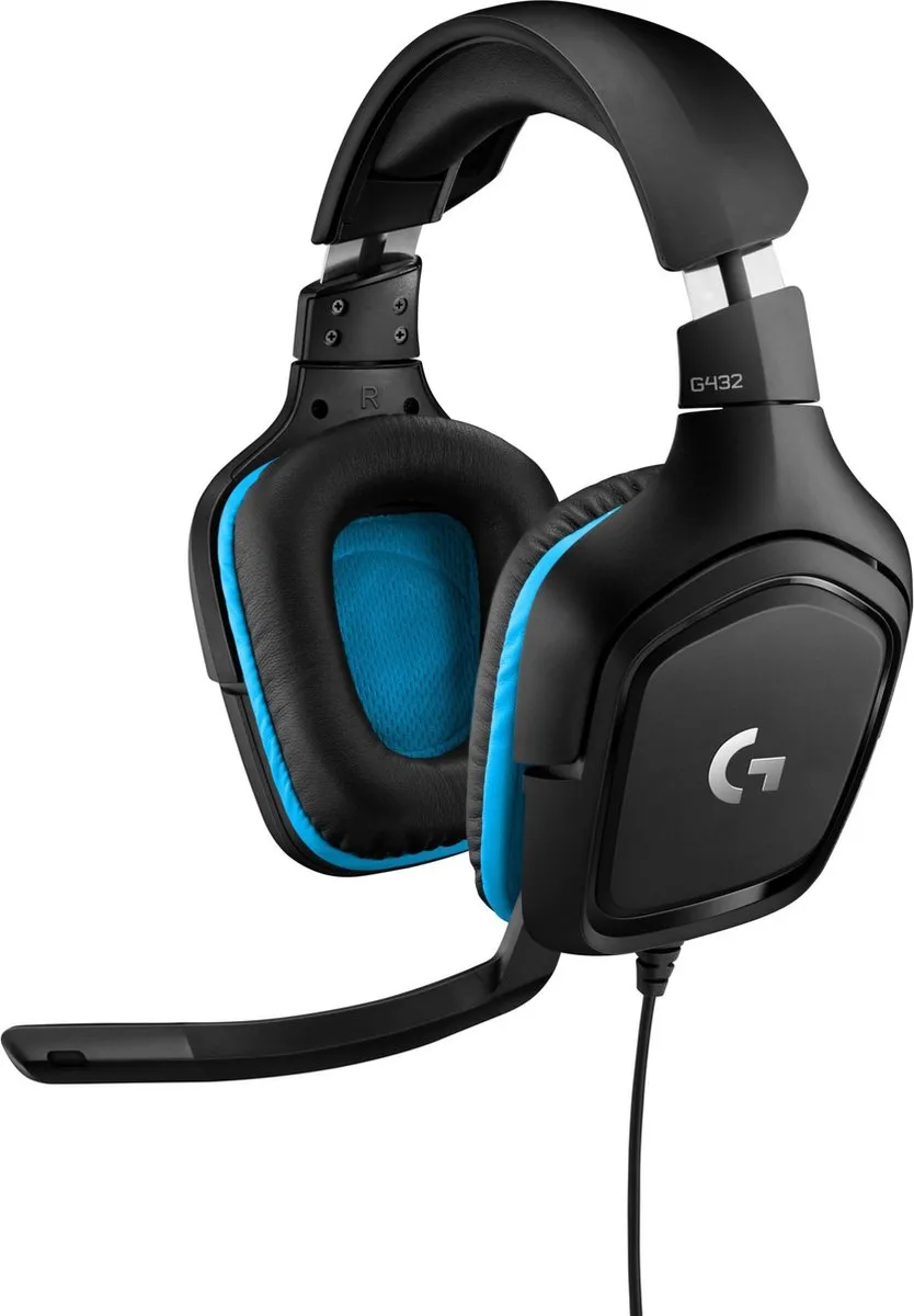 Logitech G G432 Gaming Headset - 50mm Drivers - Zwart