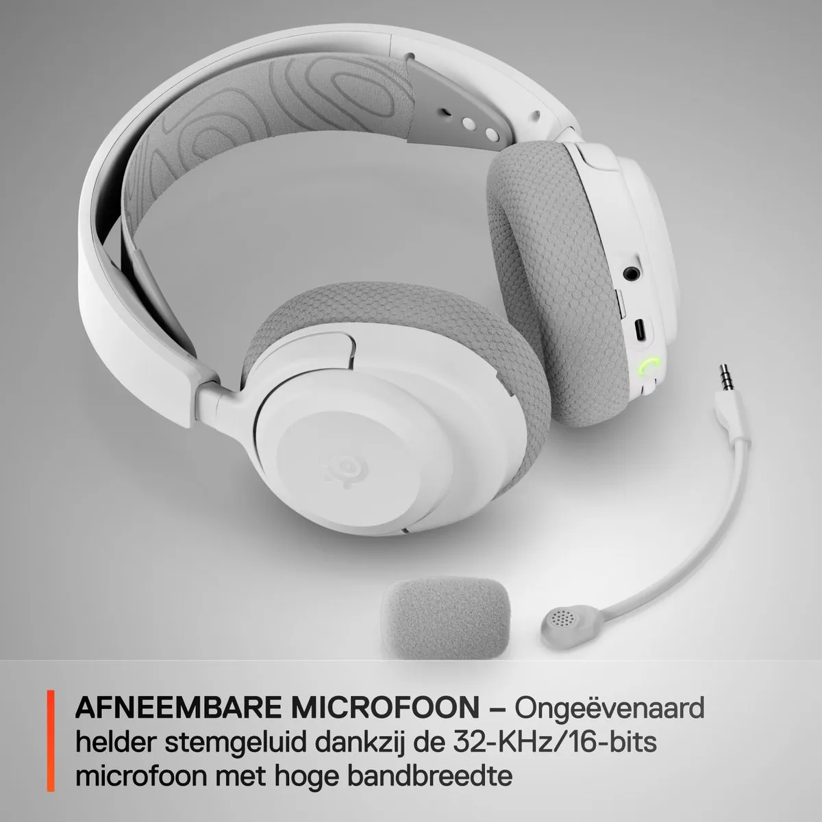 SteelSeries Arctis Nova 3P Wireless - PlayStation - Wit