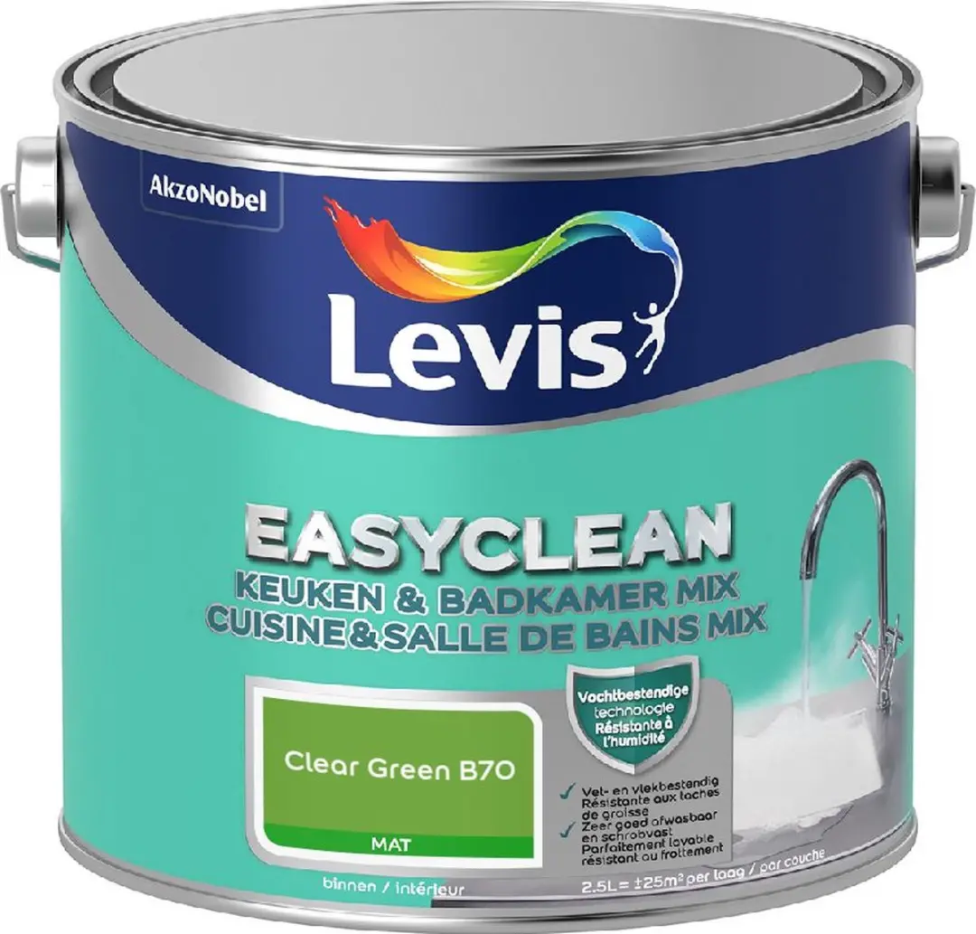 Levi's Easyclean Mengverf Clear Green B70