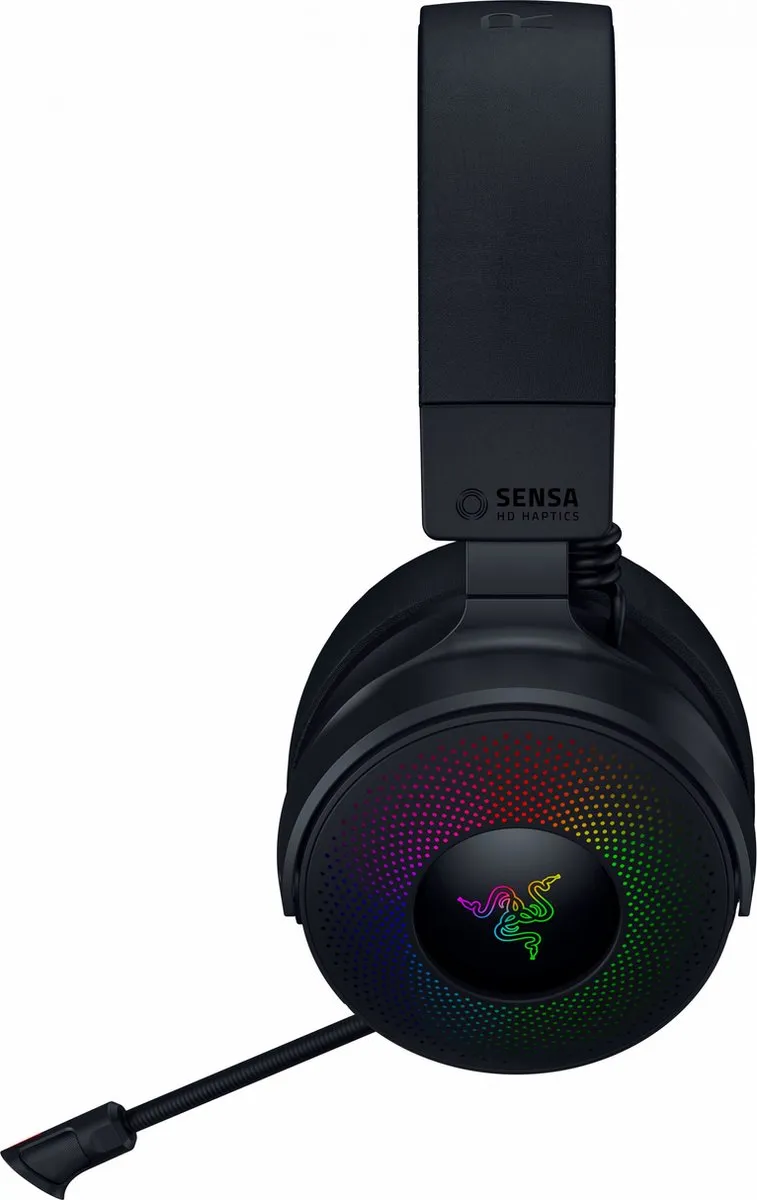 Razer Kraken V4 Pro RZ04-05160100-R3M1 Headset - USB/Bluetooth - Zwart - afbeelding 6 van 6
