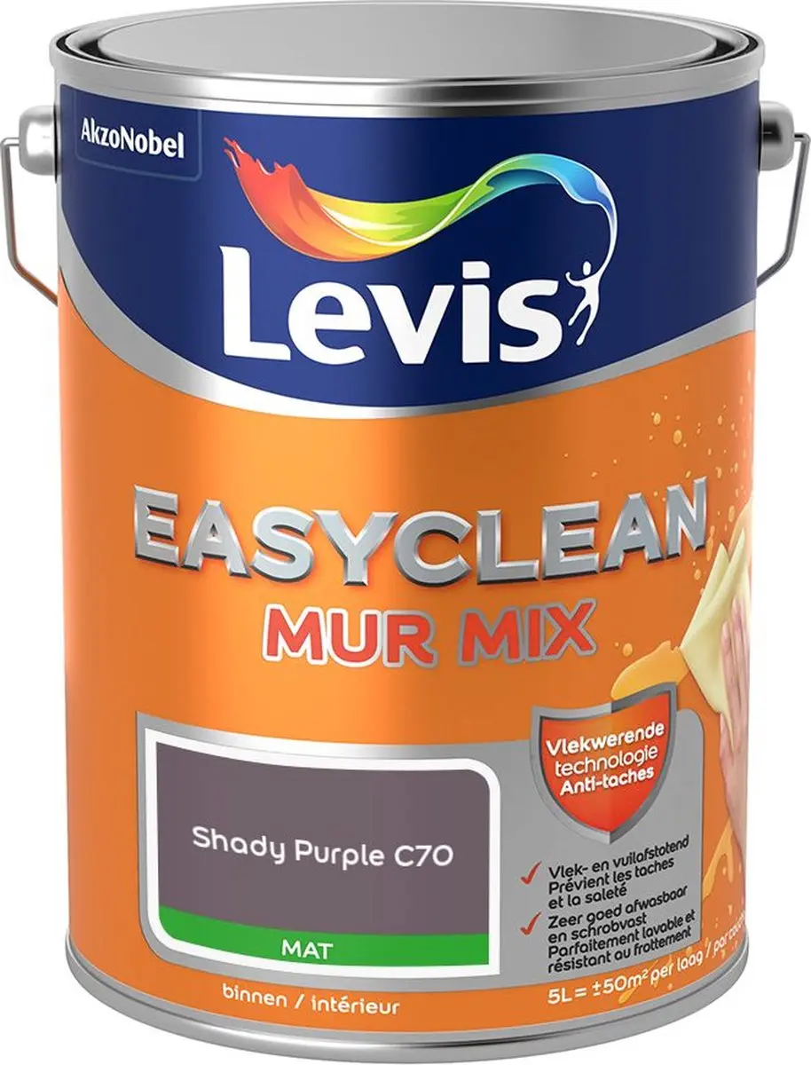 Levi's Easyclean Mur Mat Mix Shady Purple C70