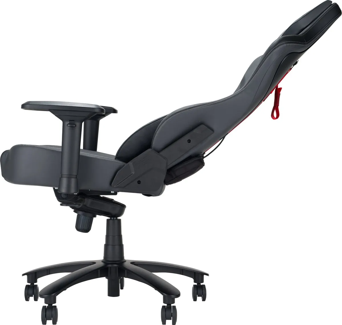 ASUS ROG CHARIOT X CORE Universele gamestoel Gecapitonneerde zitting Zwart, Grijs