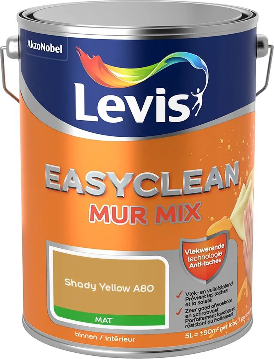 Levi's Easyclean Mur Mat Mix 5L