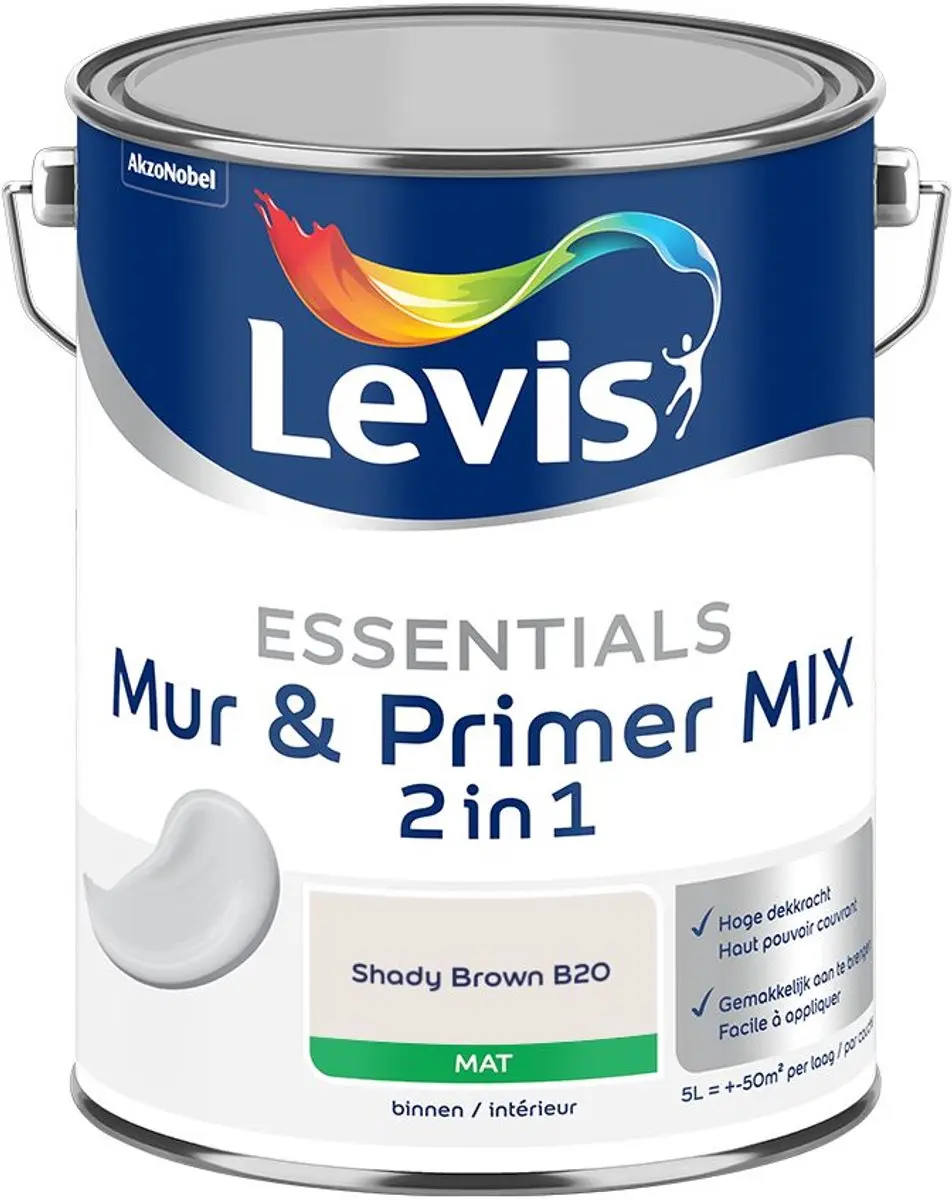 Levi's Essentials Mur & Primer Mix Shady Brown B20