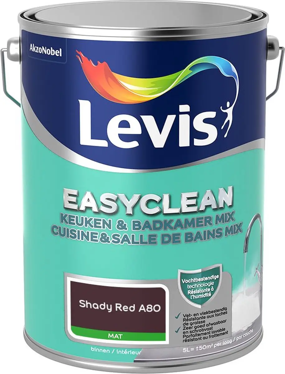 Levi's Easyclean Mengverf Shady Red A80