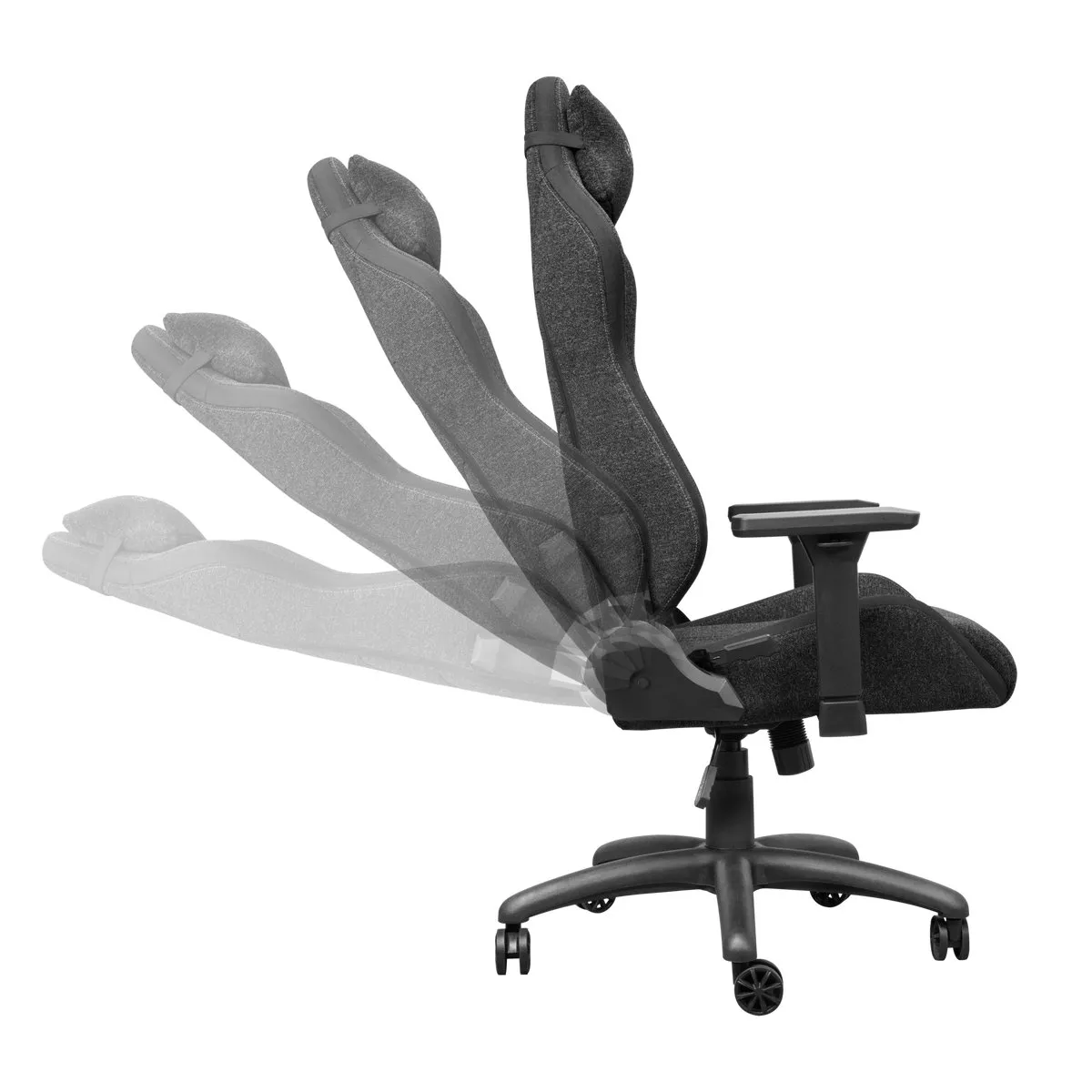 Trust GXT 723F Ruya Gamingstoel - Ergonomisch - Grijs - afbeelding 6 van 6
