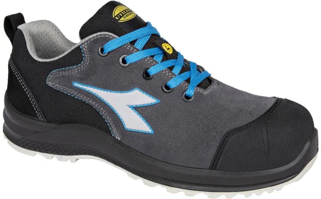 Diadora THUNDER LOW S3S FO SR SC ESD GRAY/BLUE ROYAL 42
