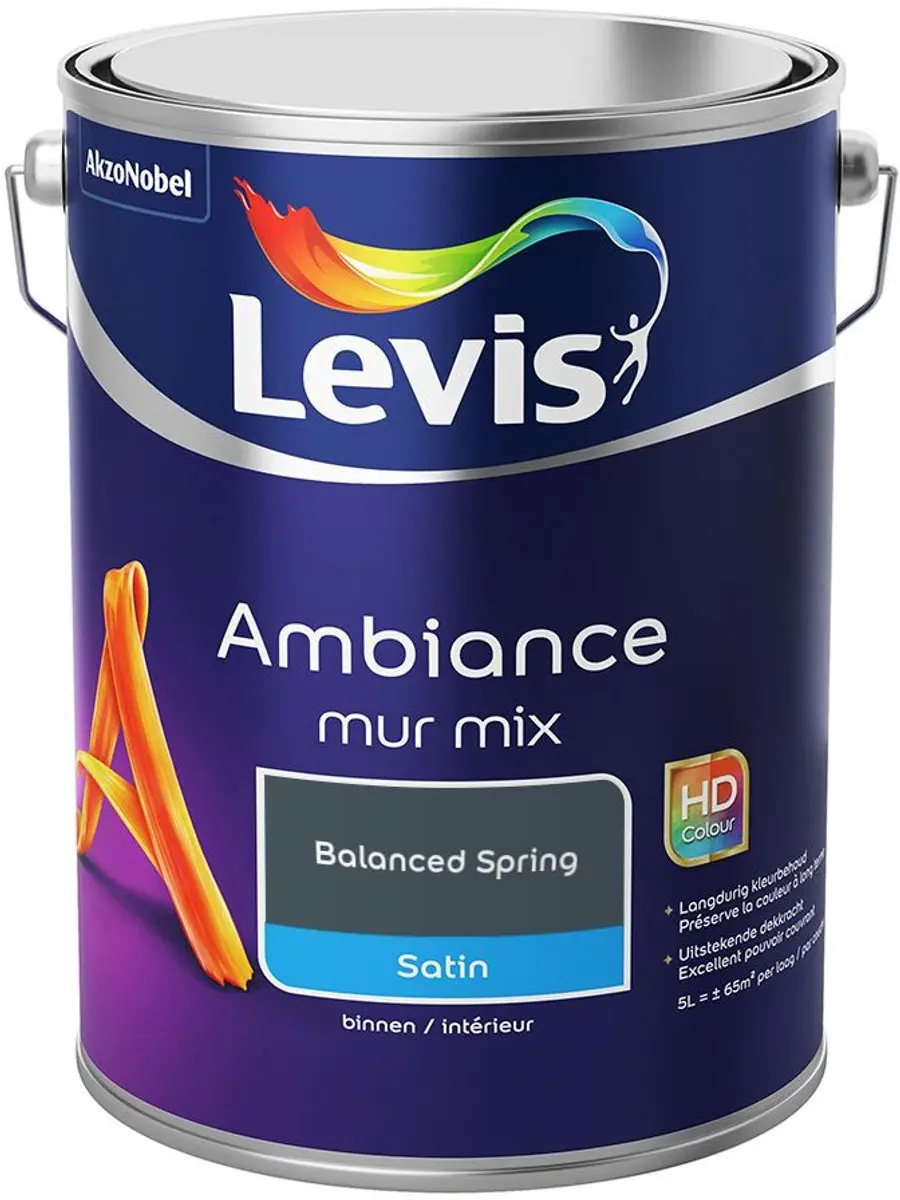 Levi's Ambiance Mur Satin Mix Mengverf 5L