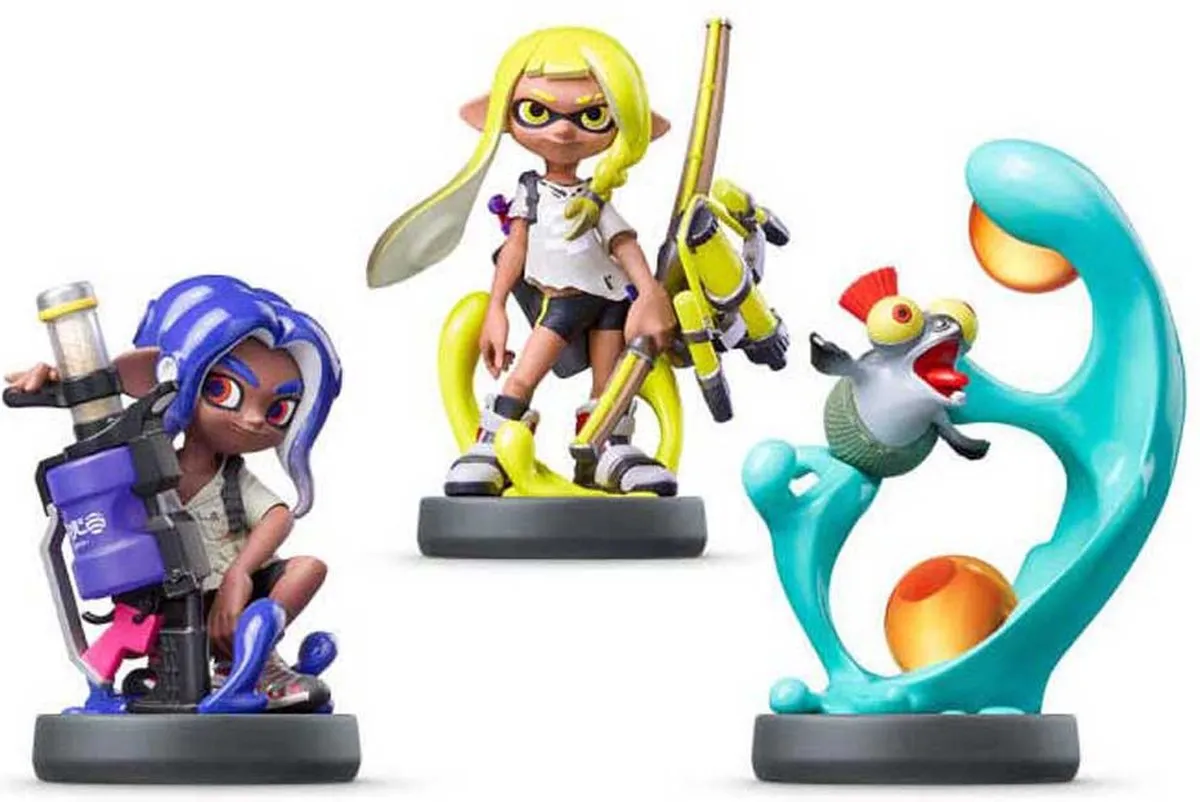 Amiibo Splatoon - 3 Pack - Nintendo Switch
