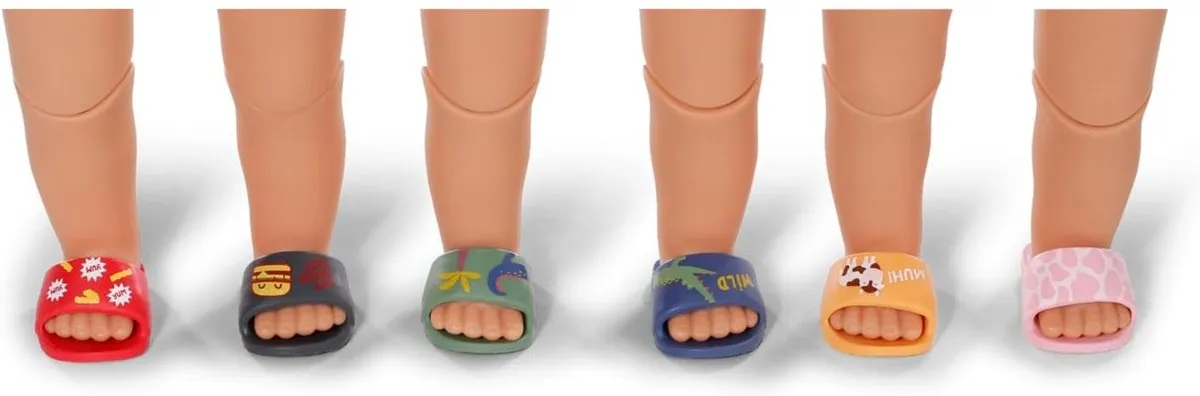 BABY born Badeschlappen 43cm, sortiert.