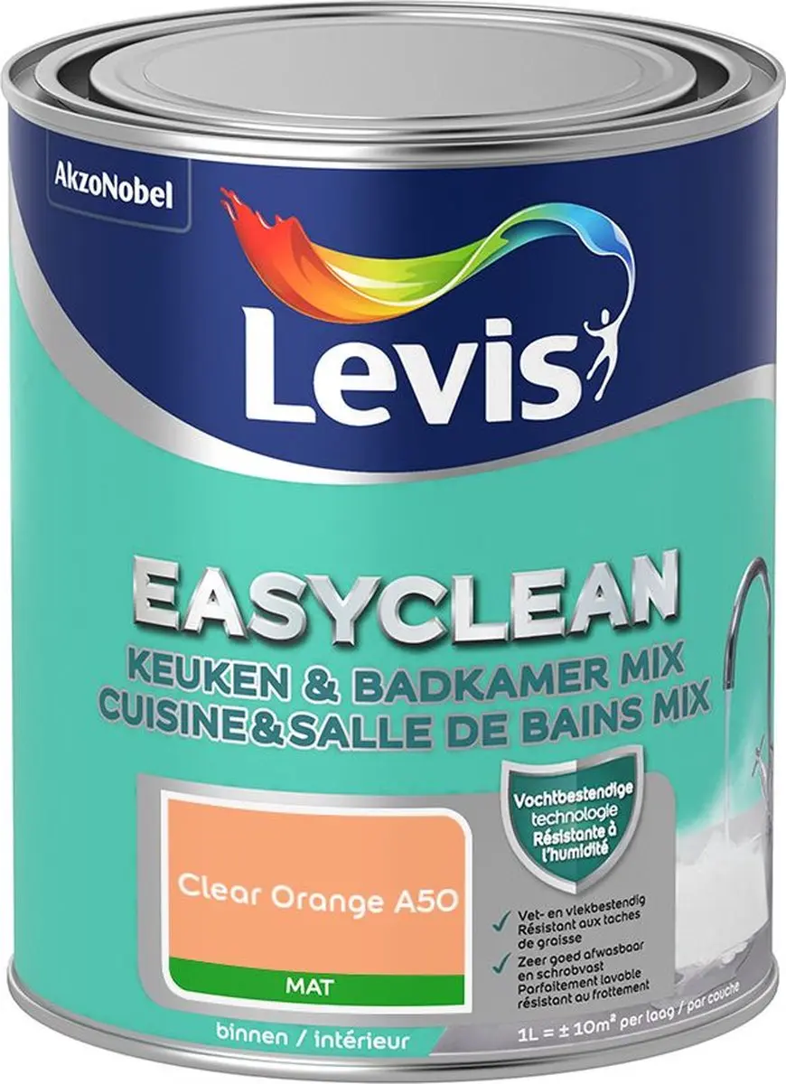 Levi's Easyclean Mengverf Clear Orange A50