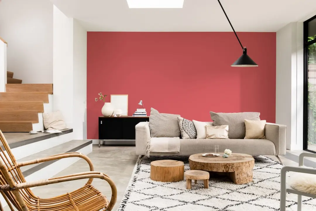 Levi's Ambiance Mur Extra Mat Mix - Clear Red C60 Mengverf 5L