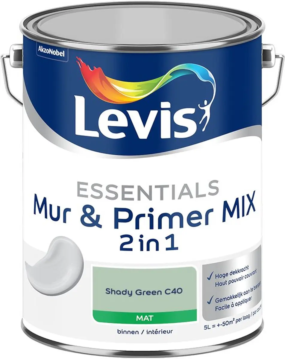 Levi's Essentials Mur & Primer Mix Shady Green C40