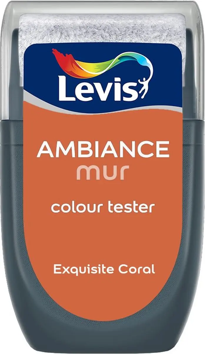 Levi's Muurverf Kleurtester Mat Mix Exquisite Coral 30ml
