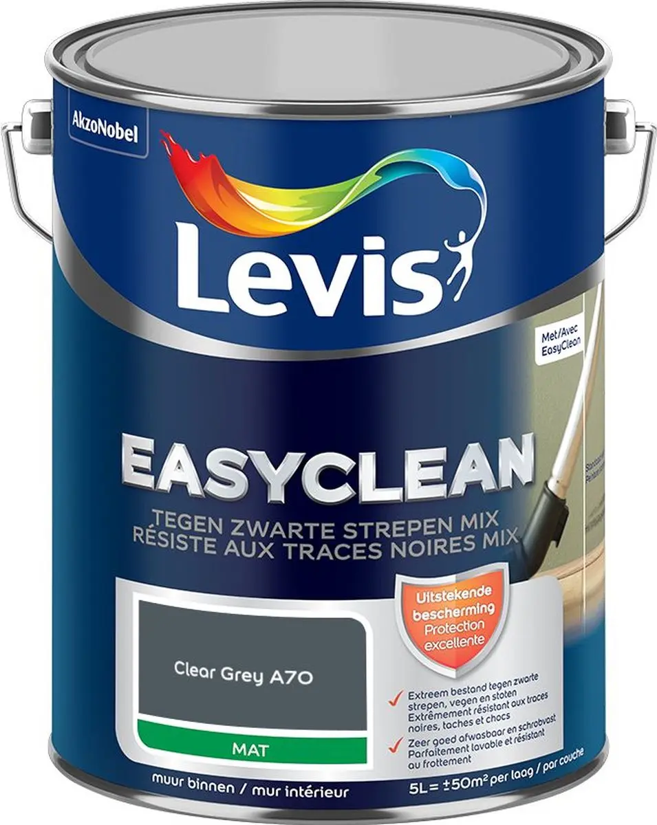Levi's Easyclean Tegen Zwarte Strepen Mengverf 5L