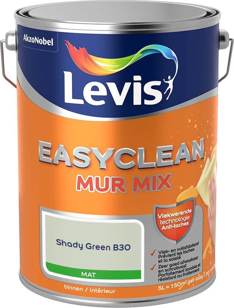 Levi's Easyclean Mur Mat Mix Shady Green B30