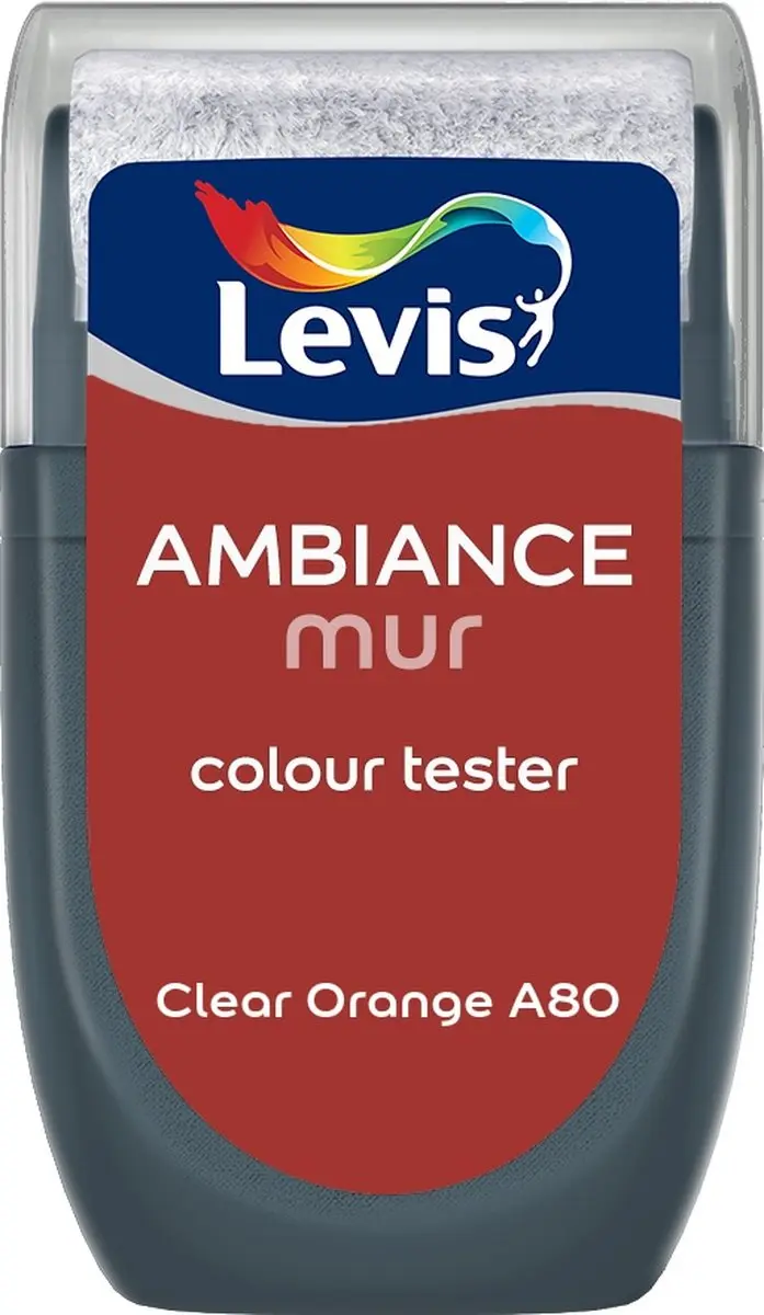 Levi's Muurverf Kleurtester Mat Mix Clear Orange A80