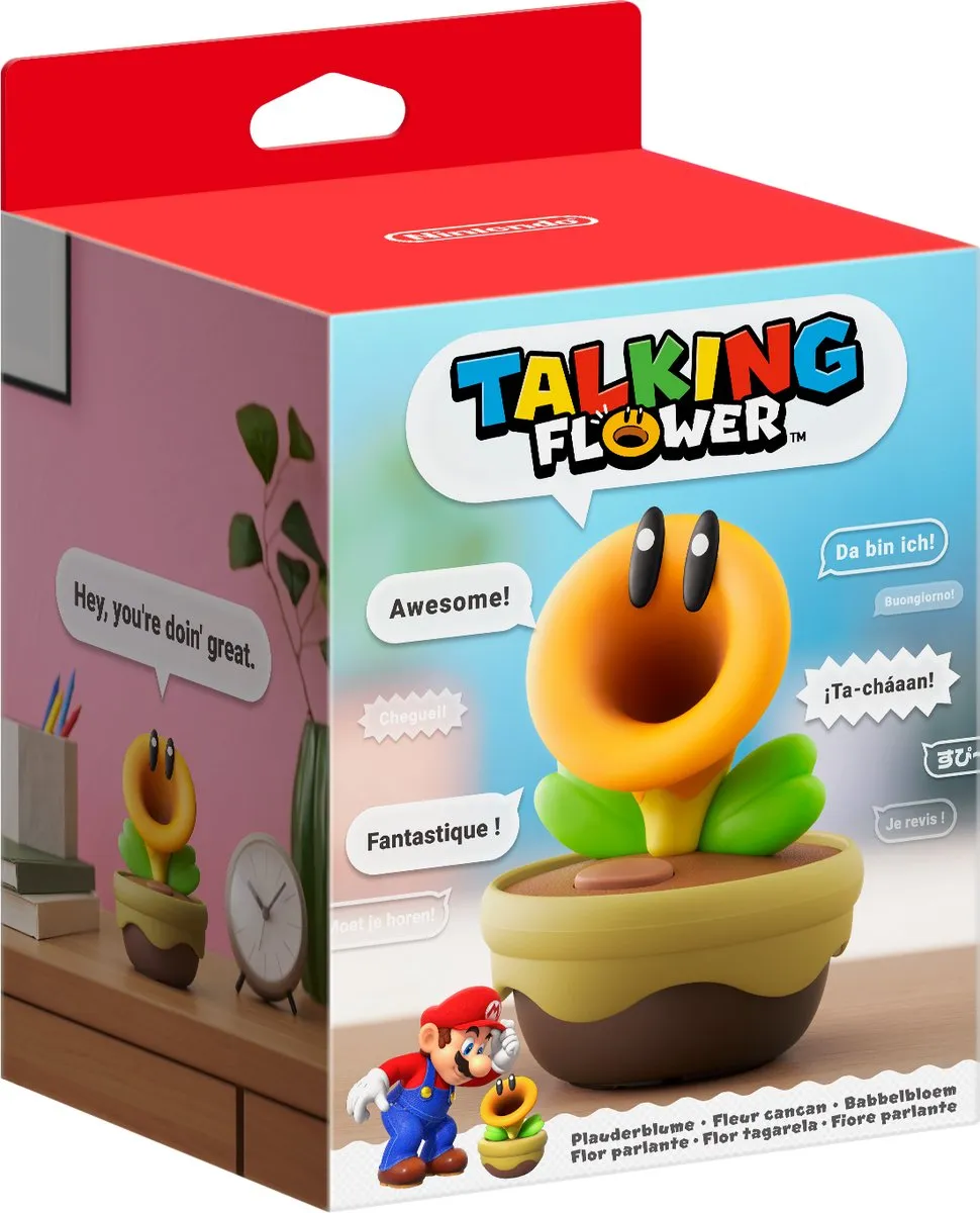 Nintendo Super Mario Bros. Wonder - Babbelbloem - Talking Flower