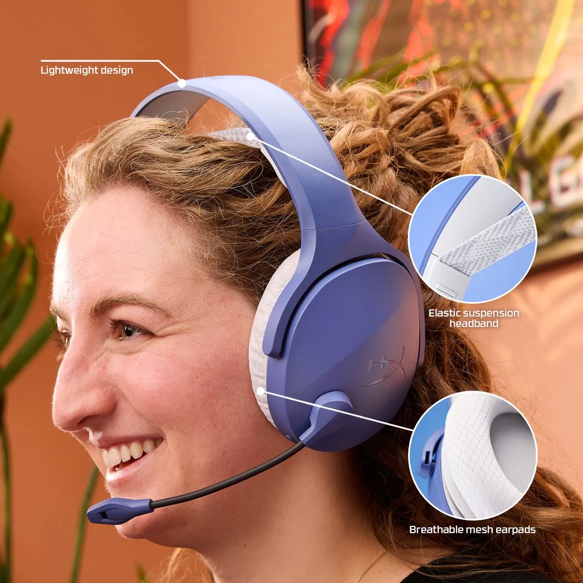 HyperX Cloud Jet - Draadloze Gaming Headset - Zwart - PS4/PS5, PC & Nintendo Switch