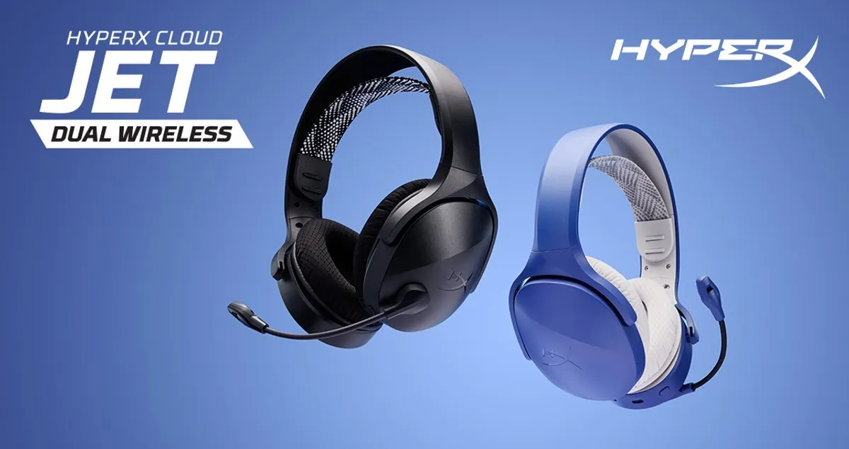 HyperX Cloud Jet - Draadloze Gaming Headset - Zwart - PS4/PS5, PC & Nintendo Switch
