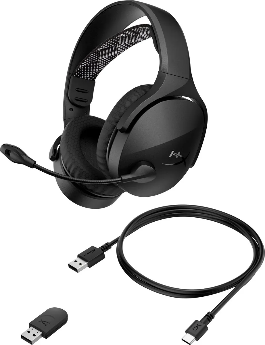 HyperX Cloud Jet - Draadloze Gaming Headset - Zwart - PS4/PS5, PC & Nintendo Switch