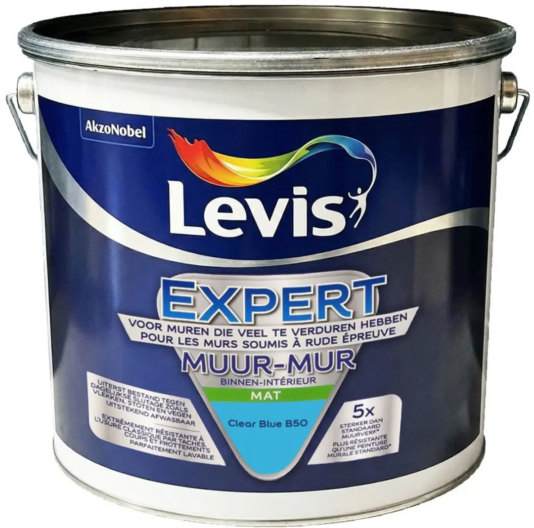 Levi's Expert Muurverf Clear Blue B50