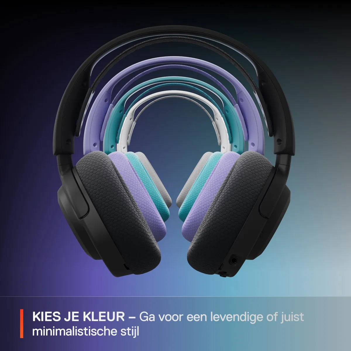 SteelSeries Arctis Nova 3X Wireless Gamingheadset 61693 - Lavendel